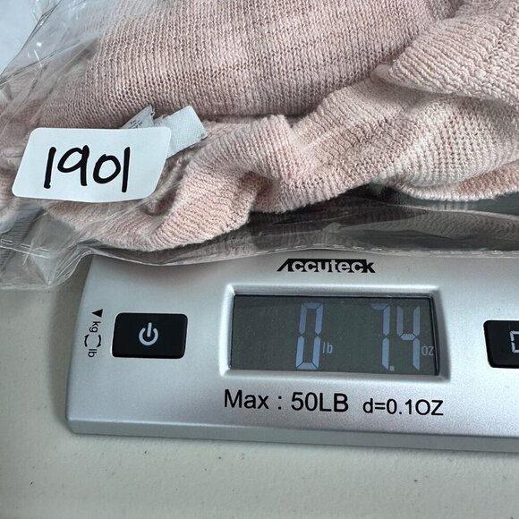 J Jill Linen Cotton Lightweight Boxy Sleeveless Sweater Size XL Light Pink Beach - Picture 12 of 12